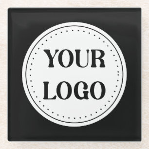 Schlicht, modern, poliert und anpassbar. glasuntersetzer