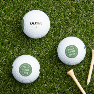 Schlicht, modern, poliert und anpassbar. golfball
