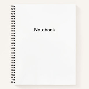 Schlicht Notizbuch