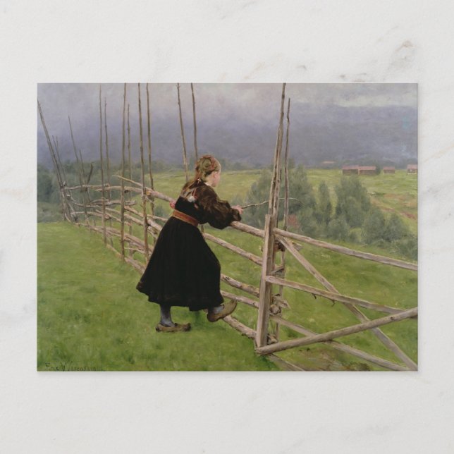 Schlicht Postkarte (Vorderseite)