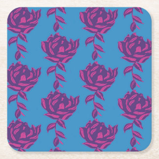 Schlicht Rechteckiger Pappuntersetzer