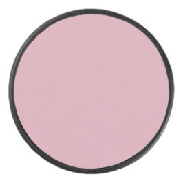 Schlicht rosa, solider Quartz Blush Puck