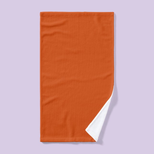 Schlicht rostig, rostfrei, orange handtuch (Handtuch)