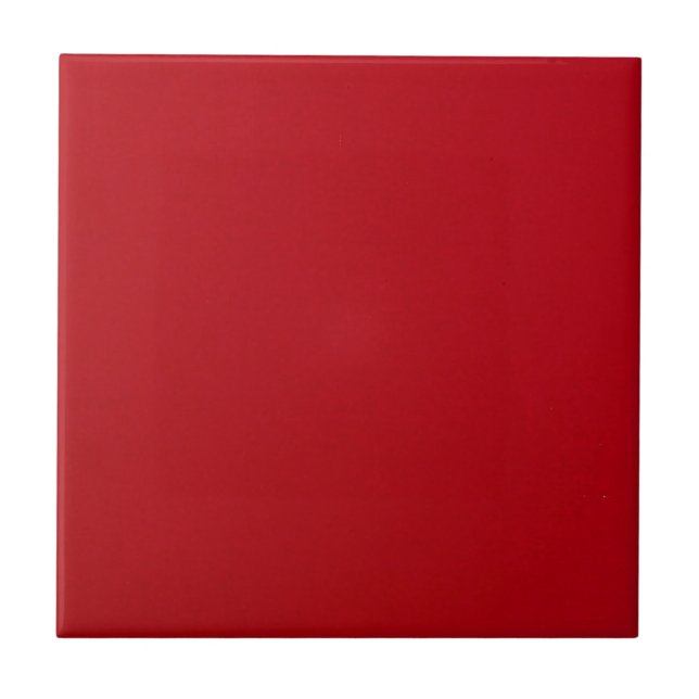 Schlicht rote Farbe Fliese (Vorderseite)