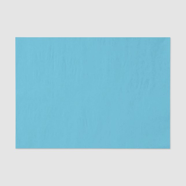 SCHLICHT SOLID BLUE | TISSUPAPIER SEIDENPAPIER (Vorderseite)