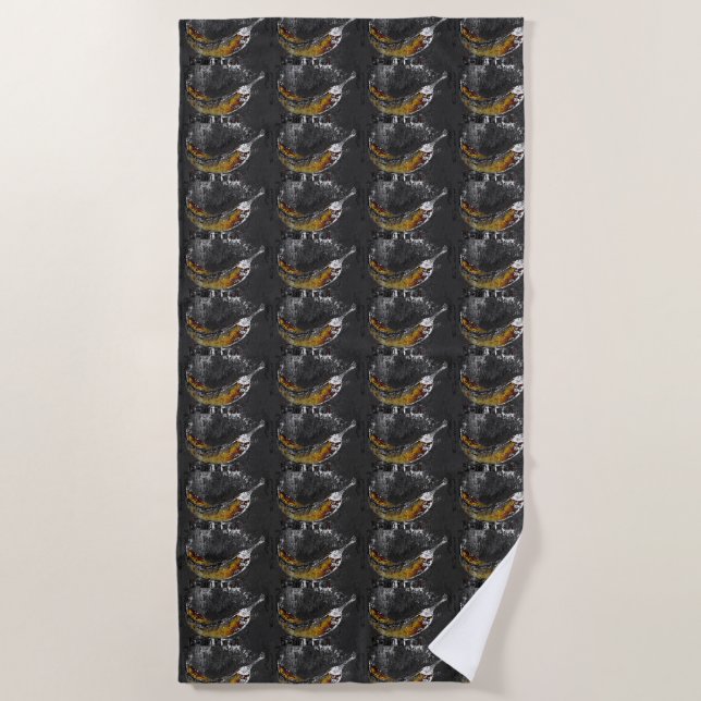 schlicht strandtuch (Vorderseite)