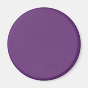 Schlichte Amarant in fester Farbe lila Magnet
