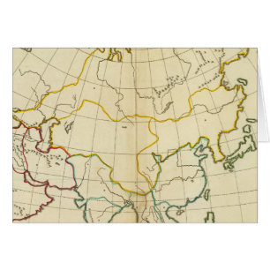 Schlichte Asien-Karte