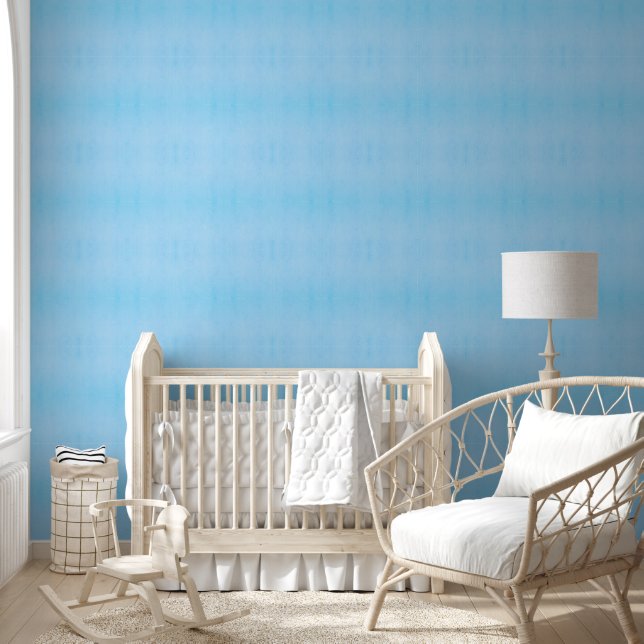 Schlichte Babyblau mit subtil ungleicher Textur Tapete (Kinder)