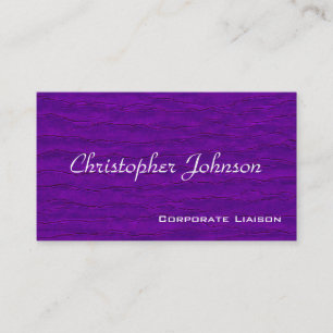 Schlichte Berufliche Standard-Visitenkarte Visitenkarte