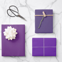 Schlichte Eminenz Dunkle Traube Lila Schatten 3 To Geschenkpapier Set