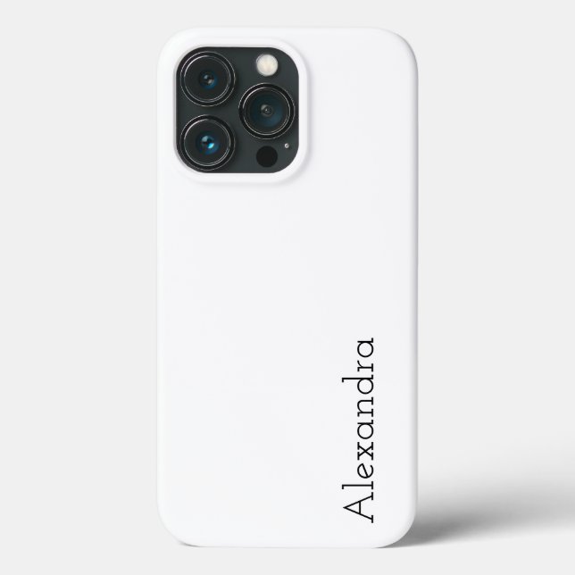 Schlichte Farbe Case-Mate iPhone Hülle (Rückseite)