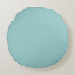 Schlichte Farbe Rundes Kissen