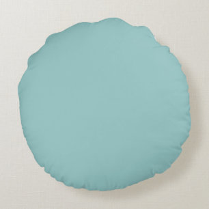 Schlichte Farbe Rundes Kissen
