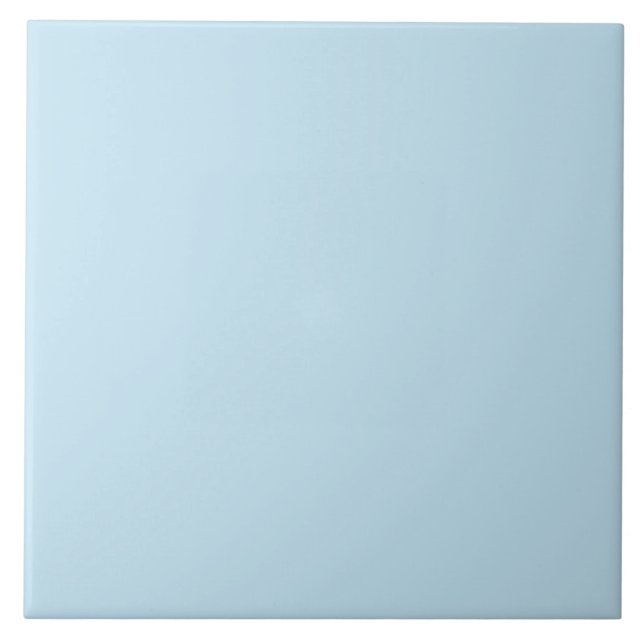 Schlichte Farbe solide trübe hellblau Fliese (Vorderseite)