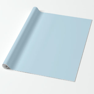 Schlichte Farbe solide trübe hellblau Geschenkpapier