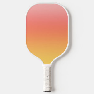 Schlichte Farbtöne - Gelb bis dunkelrosa Ober Pickleball Schläger