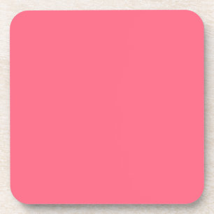 Schlichte Flamingo Liebe Hot Pink Untersetzer Corb
