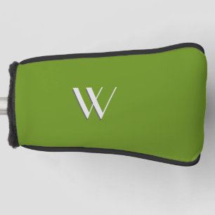 Schlichte grüne Initiative Golf Headcover
