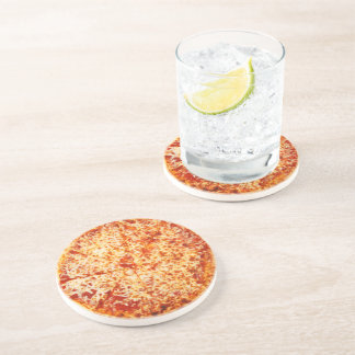 Schlichte Käsepizza Getränkeuntersetzer