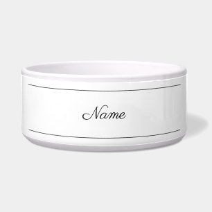 Schlichte klassische Minimalistische Parisienne-Ka Napf