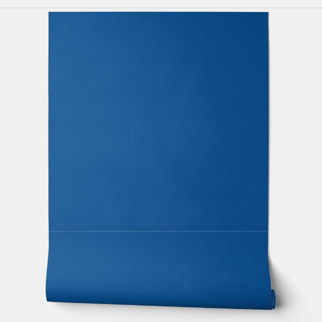Schlichte Lapis Blue Wohngestaltung Tapete (Abrollen)