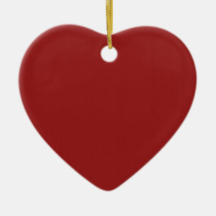 Schlichte leere Rot-Schatten DIY addieren Keramikornament