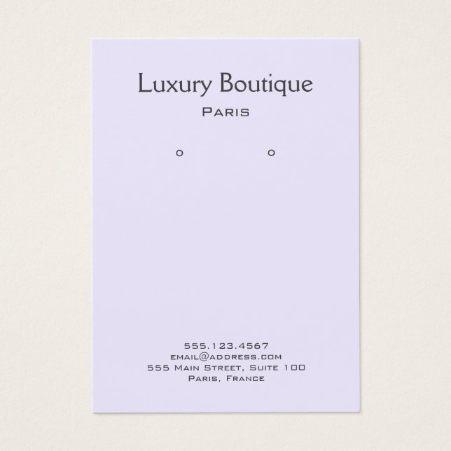 Schlichte Minimal-Schmuckschmuck (Vorderseite)