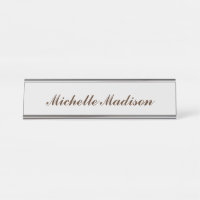 Schlichte Minimalistische moderne Handschriftkalli