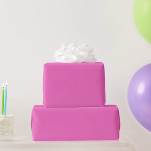 Schlichte Orchideenfarbe, kräftig rosa Geschenkpapier