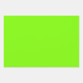 Schlichte Rasenflächen Grüne Schattierungen auf mi Geschenkpapier Set