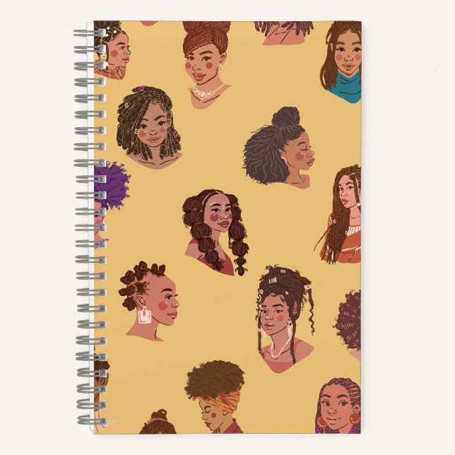 Schlichte Zeitschrift für Teens Notizbuch (Vorderseite)