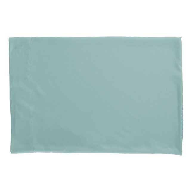 Schlichter Aquamariner Pillowcase Kissenbezug (Vorderseite)