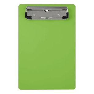 Schlichter Grasshopfgrün Mini Klemmbrett