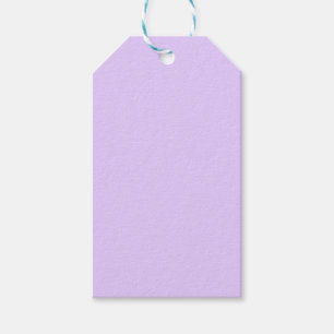 Schlichter Lilac-Hintergrund Geschenkanhänger