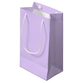 Schlichter Lilac-Hintergrund Kleine Geschenktüte
