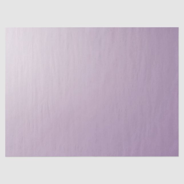 Schlichter, Minimalistischer LichtLavendel Seidenpapier (Vorderseite)