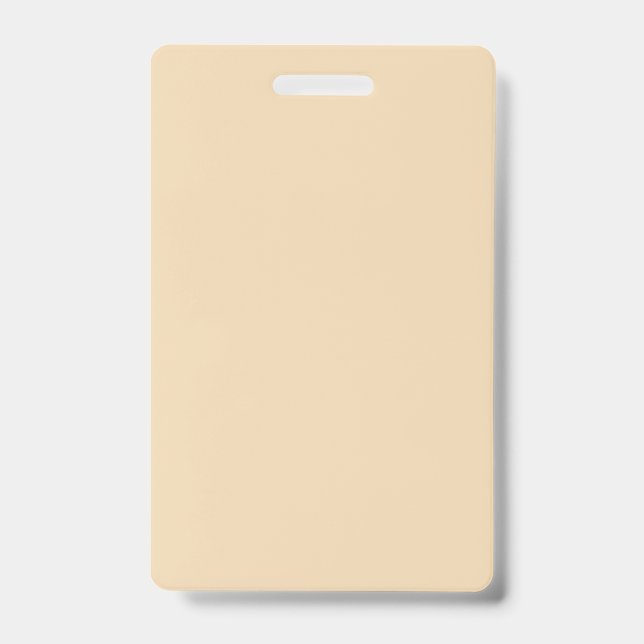Schlichter Sand, hellbeige, helle Farbe Ausweis (Vorderseite)