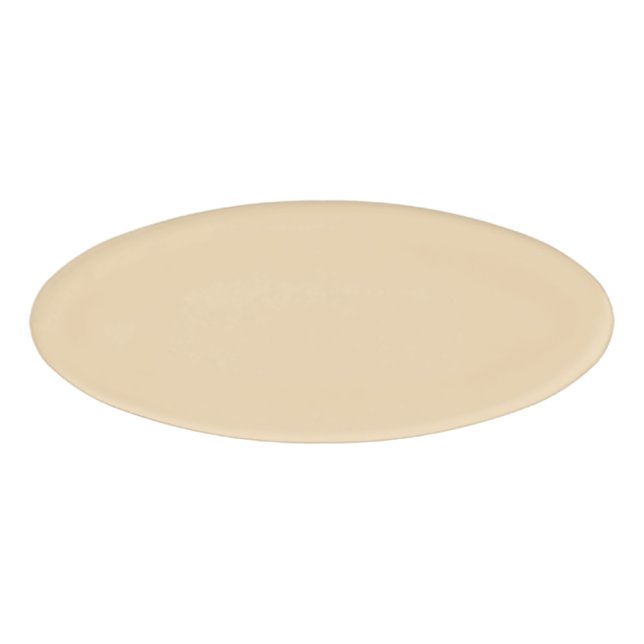 Schlichter Sand, hellbeige, helle Farbe Namenschild (Vorderseite)