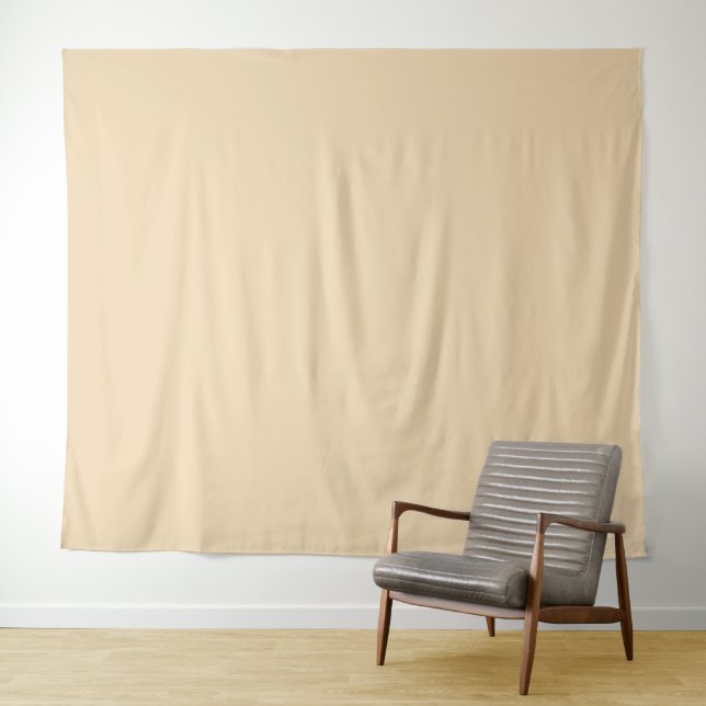 Schlichter Sand, hellbeige, helle Farbe Wandteppich (Beispiel (Horizontal))