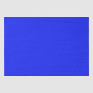 Schlichter Saphir in fester Farbe, leuchtend blau Seidenpapier