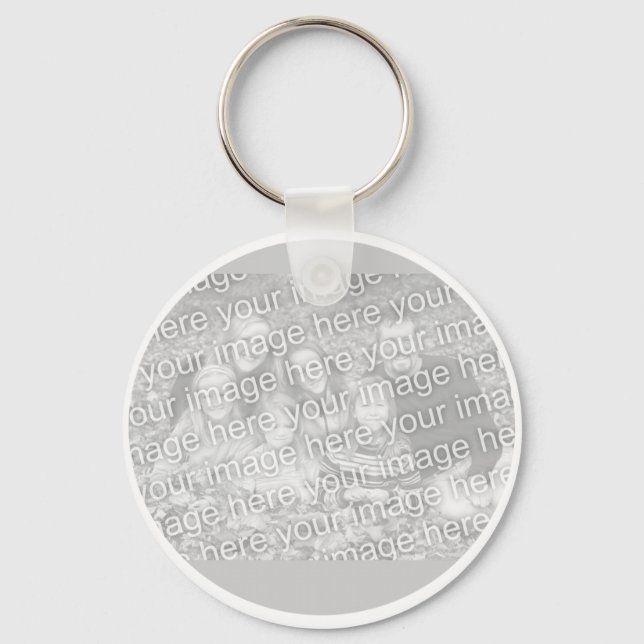 Schlichter Schlüsselanhänger oder Schlüsselring (Vorderseite)