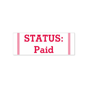 Schlichter "STATUS: Bezahlte Briefmarke aus Kautsc Permastempel