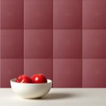 Schlichter Stein in fester Farbe Rot Fliese<br><div class="desc">Solid Farbe schlicht Brick Red Design.</div>