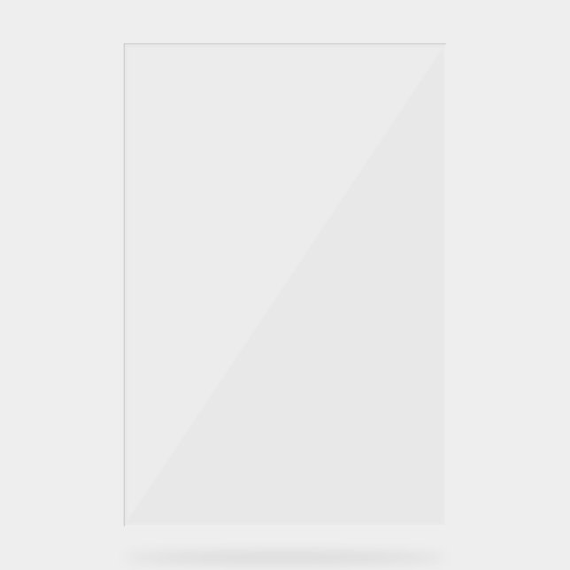 Schlichter, transparenter Abschluss 20" x 30" Acrylschild (Vorderseite)