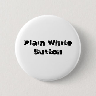 Schlichter weißer Knopf Button