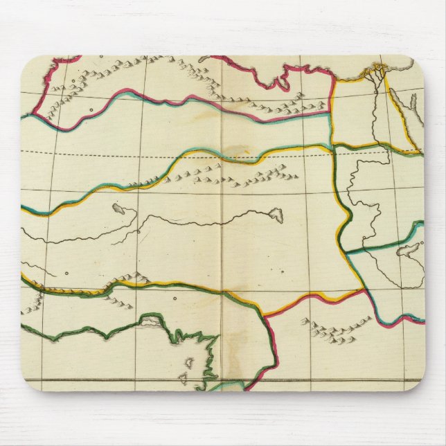 Schlichtes Afrika Mousepad (Vorne)