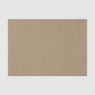 Schlichtes, braunes Imitat-Kraftpapier Seidenpapier