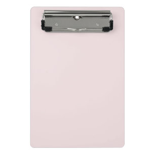 Schlichtes Erröten, rosa Mini Klemmbrett