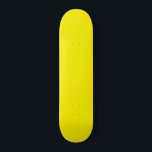 Schlichtes gelbes Skateboard<br><div class="desc">Schlichtes gelbes Skateboard</div>